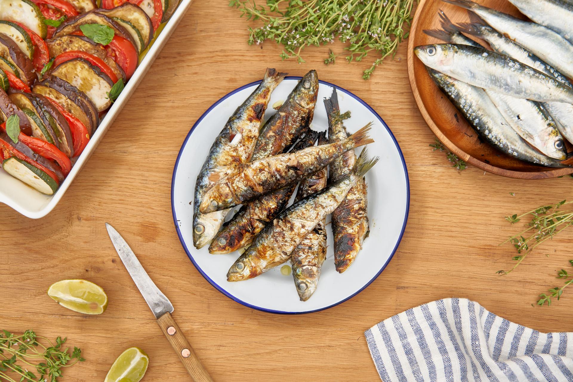 La table de l'été - Les sardines